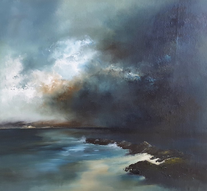 'Dark Skies, Kintyre' by artist Alison Lyon